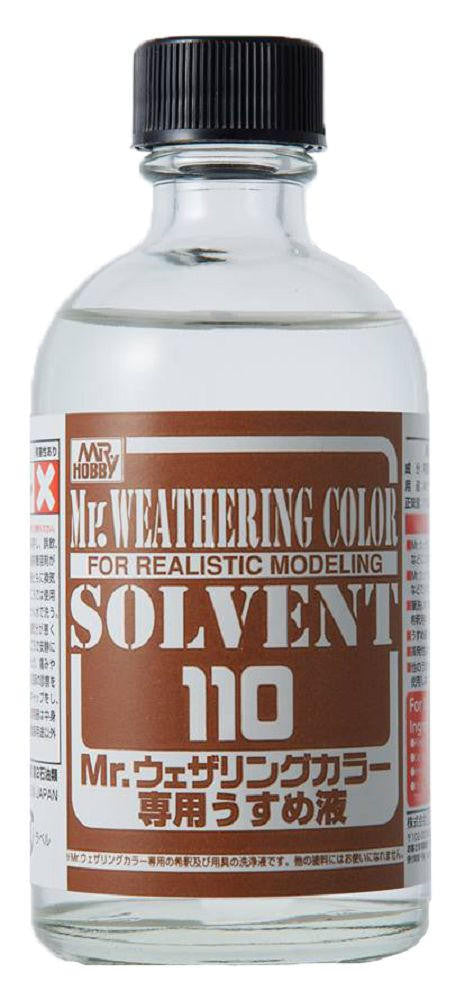 Gunze Sangyo Mr. Weathering Color Solvent 110ml WCT101